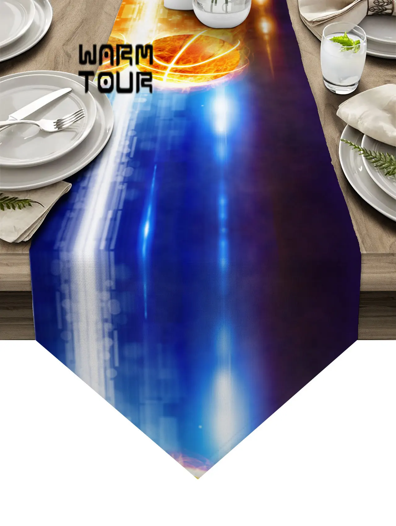 

Скатерть для баскетбола, огненная, градиентная