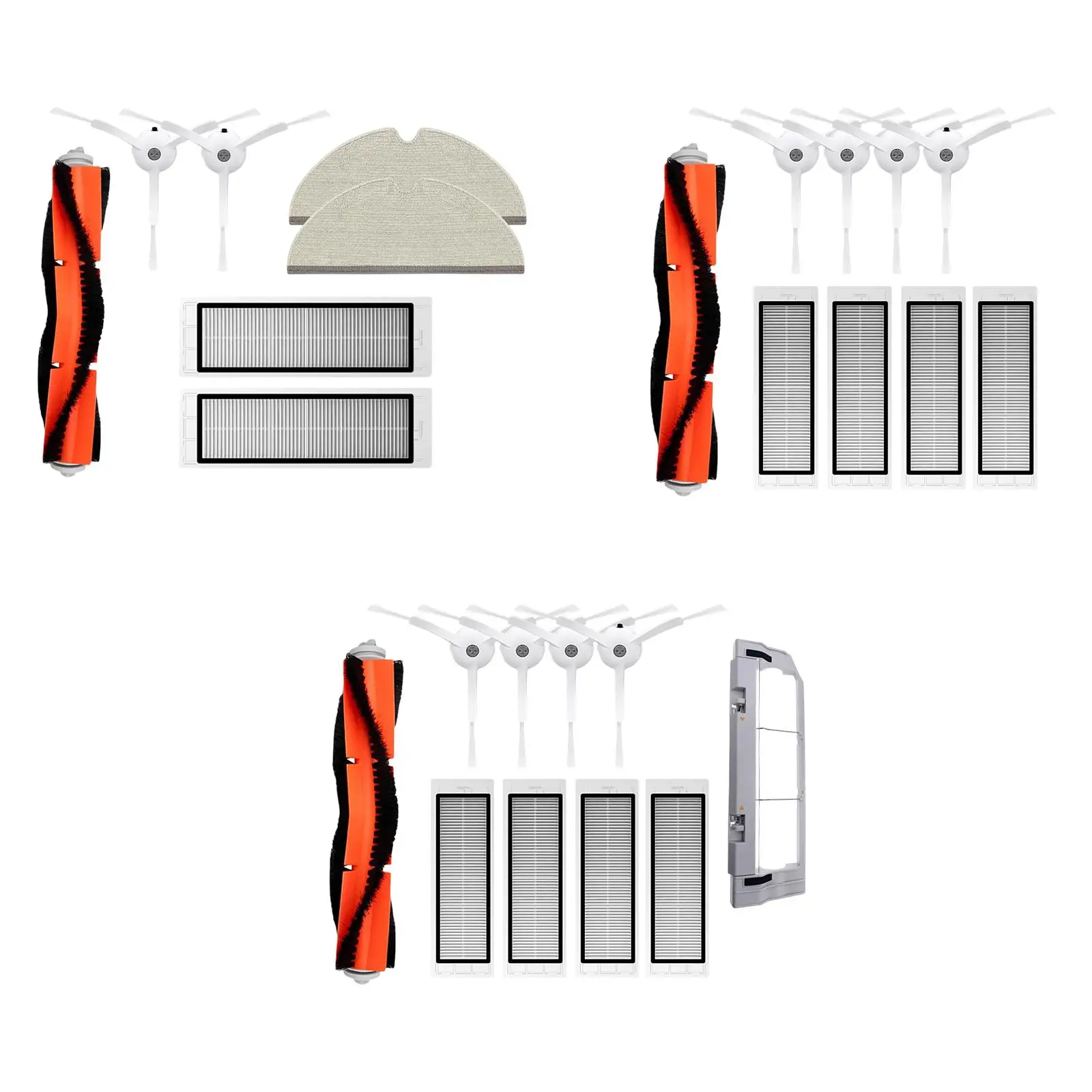 

Профессиональные Высокопроизводительные замены основной боковой щетки для пылесосов S5 S54