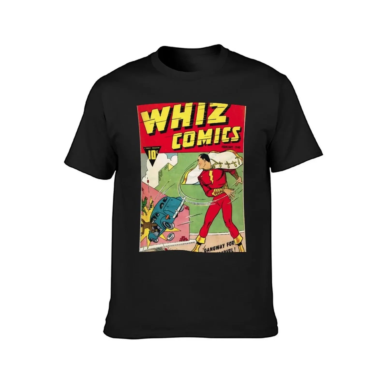 Футболка WHIZ Comics #2 Shazam для мужчин рубашка с рисунком аниме первого внешнего вида