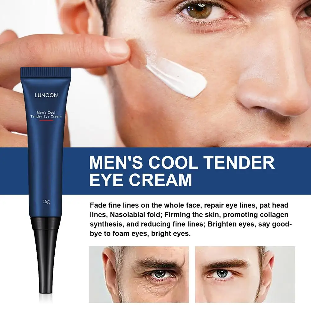 

Improves Dark Circles Repairing Men Eye Cream For Face Care Gentle Moisturizing Fades Fine Lines With Nicotinamide A0A9