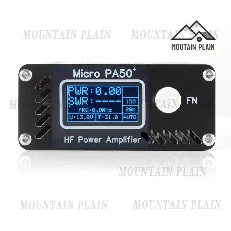 Micro PA50+ (PA50 Plus) 50 Вт 3 5–28 5 МГц 1 3-дюймовый OLED-экран Интеллектуальный