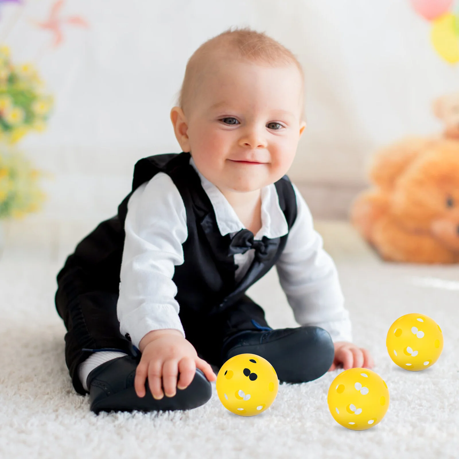 

Set Sports Interesting Children Toy Colored Hitting Portable Hole Convenient Outdoor Kids Playset