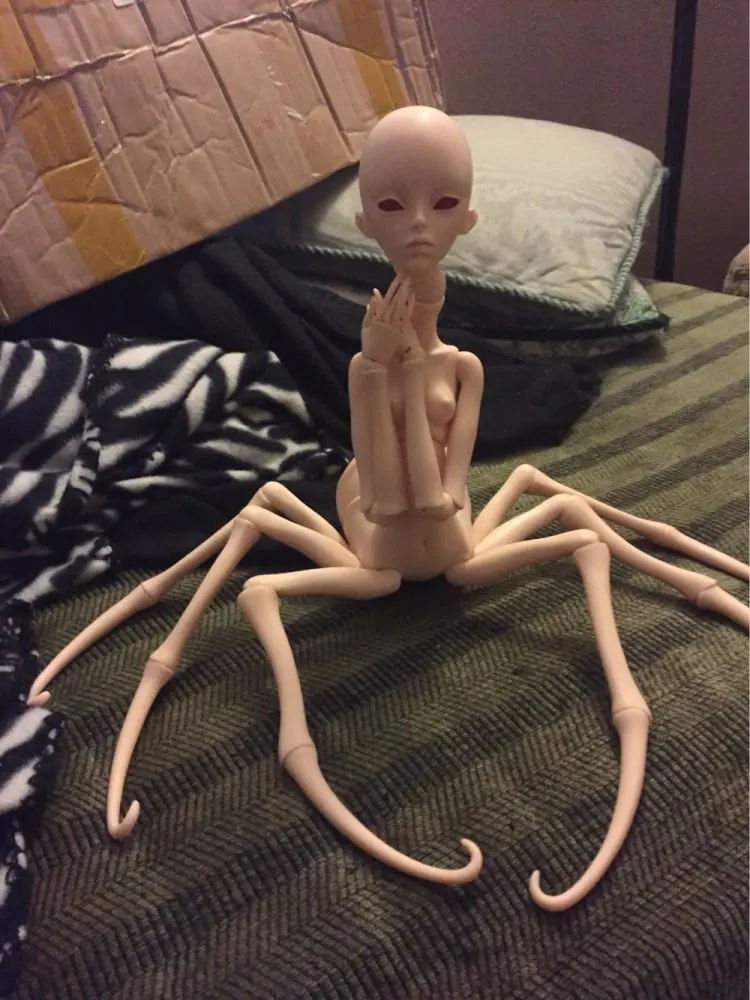 Новая версия животных для кукол BJD/SD 1/4 кукла Элизабет девушка животное паук