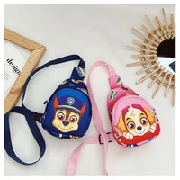 paw patrol belt bag new fashion and cute chase skye childrens bag outdoor travel messenger bag boys girls chest bag coin purse