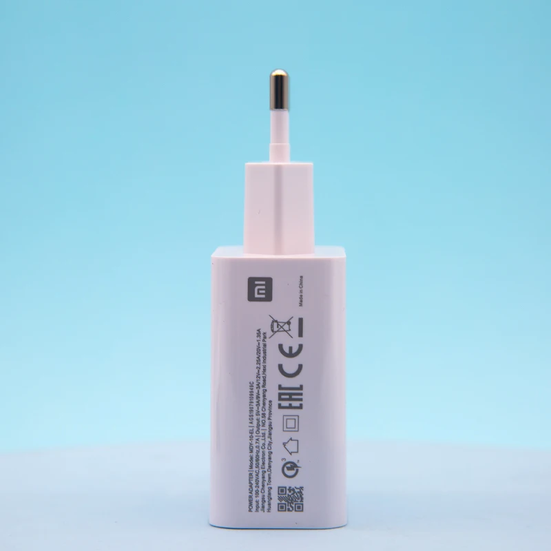 Original Xiaomi Fast Charger 27W  EU QC4.0 Turbo Quick  Charging Adapter  Type C Cable For 9 8 SE 9Tpro Redmi Note 7 8 9 K20 Pro