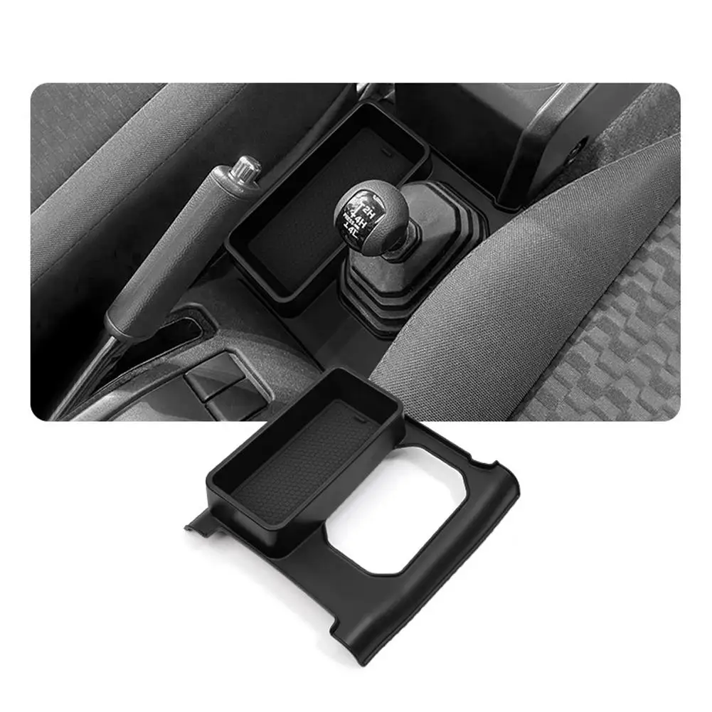 

Боковой ящик для хранения рычага для Suzuki Jimny 2019-2025, противоскользящая консоль, рычаг переключения передач, ящик для хранения, лоток-органайзер, автомобильные аксессуары