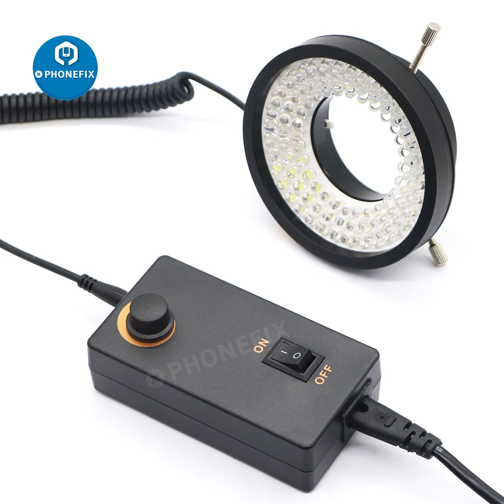 Кольцевой светильник, регулируемый, 6500 К, 7000 к, 96 светодисветодиодный Дов, с адаптером на 90-240 В переменного тока