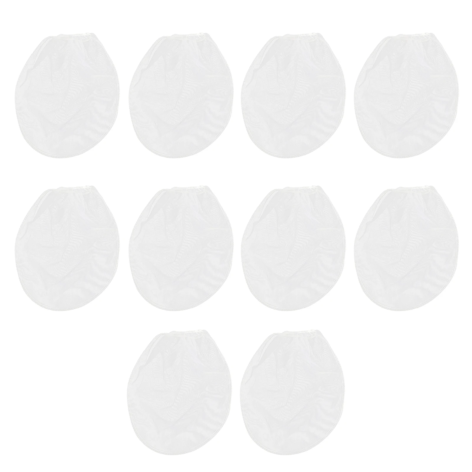 

10pcs Paint Strainer Bags Nylon Fine Mesh Filters Reusable Elastic Opening Waterproof Large Capacity Home For Gardening Durable