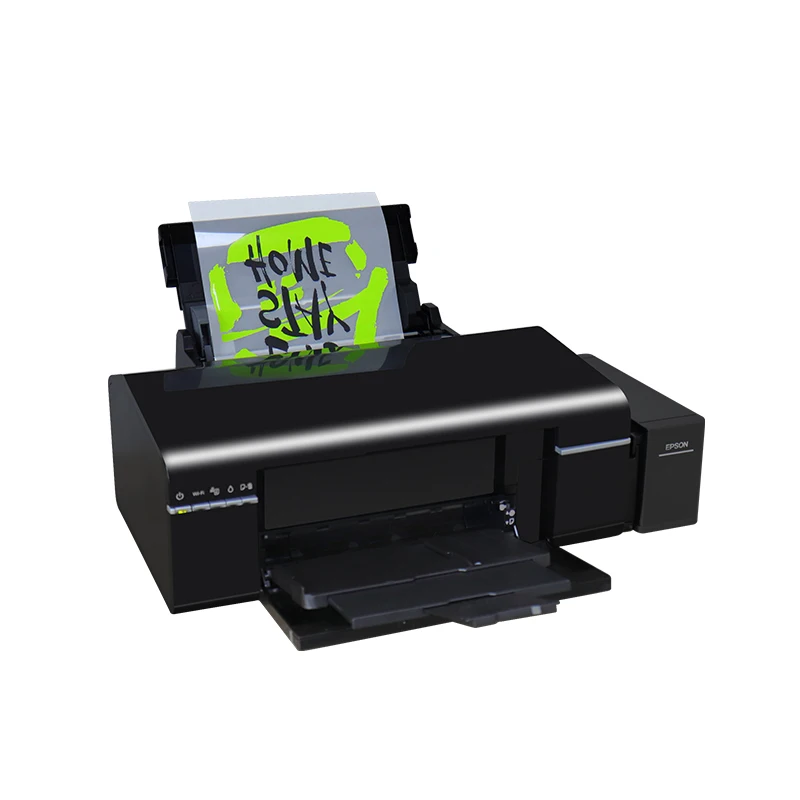 Фото Принтер DTF A4 L805 Epson прямая печать на пленочной машине, термотрансферный принтер A4 DTF для футболок, худи, джинсов №3