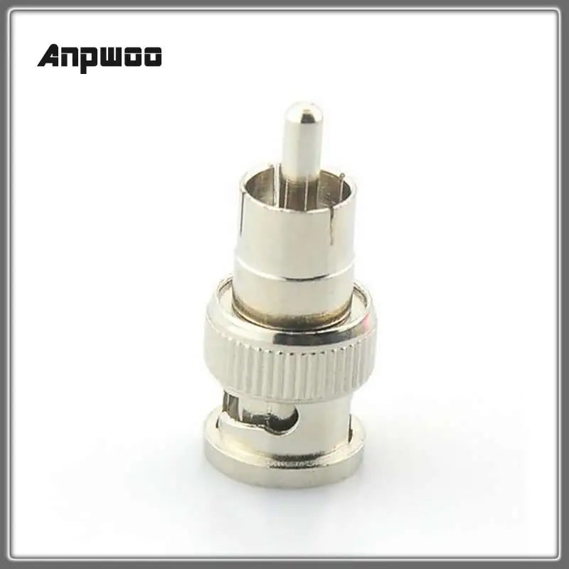 

BNC male Plug To RCA male Jack Adapter Connector Coaxial CCTV Durable CCTV Camera Accessories BNC RCA Anpwoo BNC06 JR B9