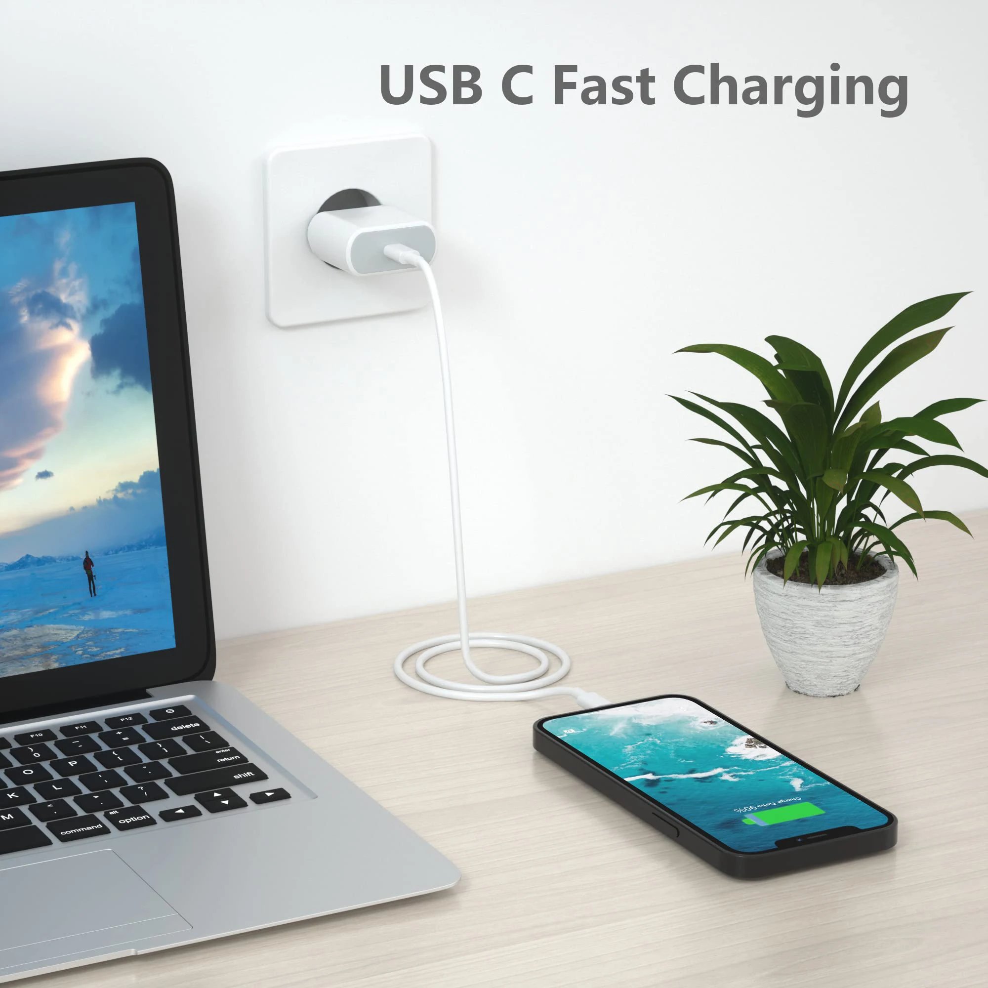 JMUUTOP 20 Вт PD EU Iphone быстрое зарядное устройство типа c для мобильного телефона