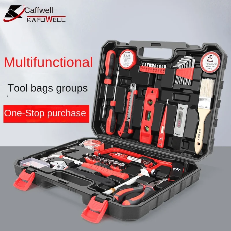 

Ящик для инструментов Nex, полный набор инструментов с чехлом для повседневного использования, для деревообработки, для механического мульт...