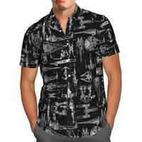 hawaii shirt beach summer spacecraft hawaiian shirt 3d printed mens shirt women tee hip hop shirts cosplay costume 04