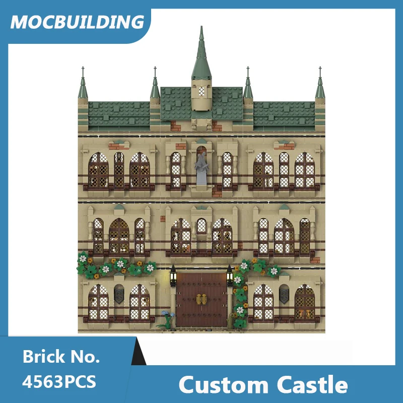 

MOC Building Blocks Custom Castle Model DIY Assembled Bricks Architecture Series Creative Display Toys Chidren Gifts 4563PCS