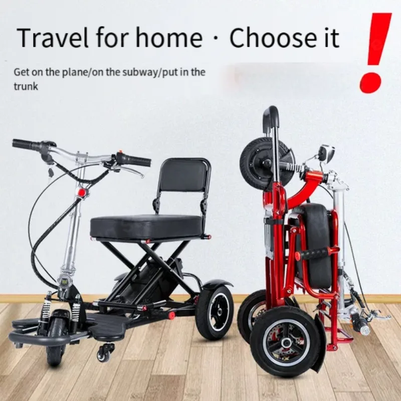 Высталостные скутеры movilidad Trike tres ruedas para닥itados 48V12A40-50KM Triciclo eléctrico plegable