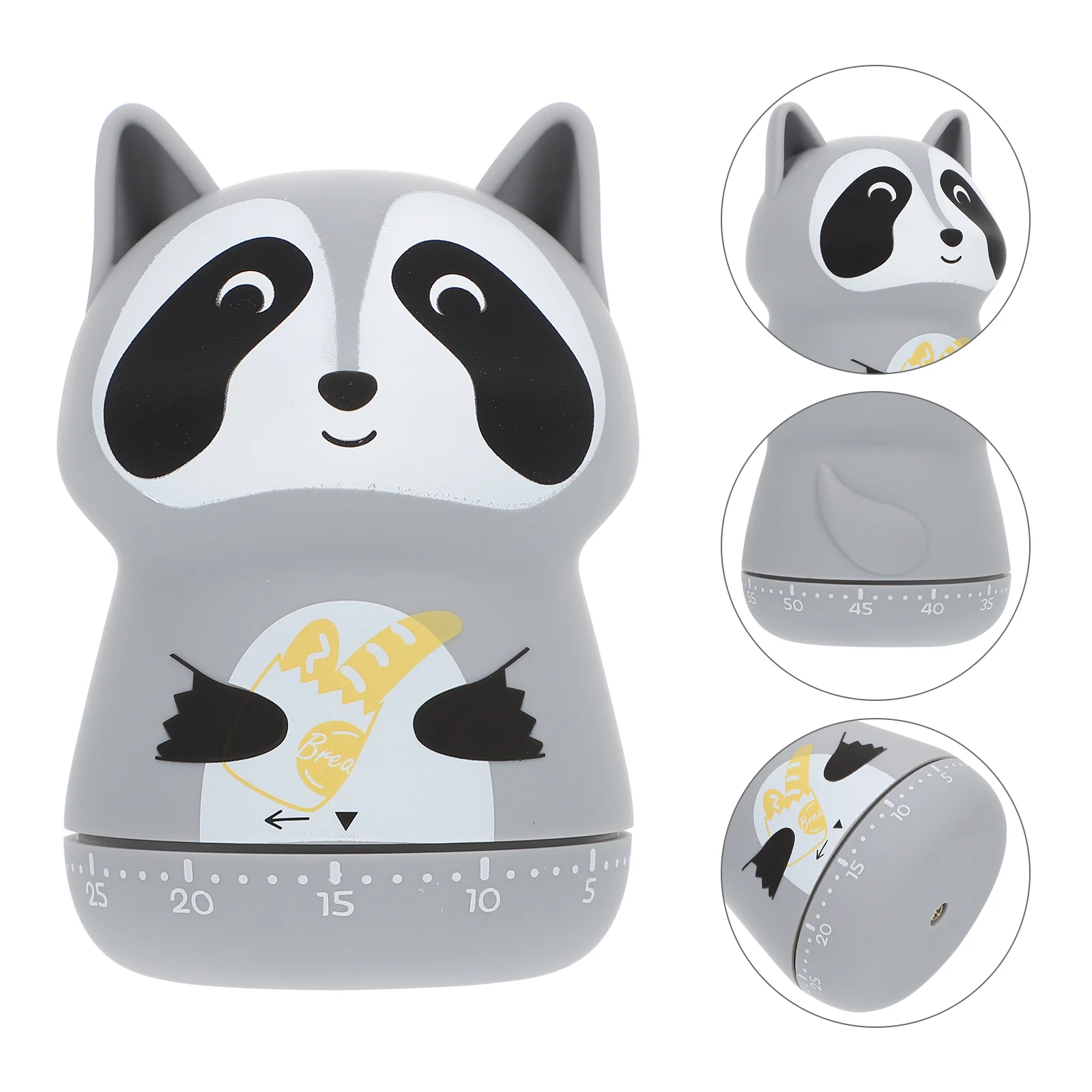 

Timer Kitchen Cooking Animal Timers Fox Reminder Mechanical Baking Cute Countdown Cartoon Up Wind Egg Kids Alarm Minute Clock