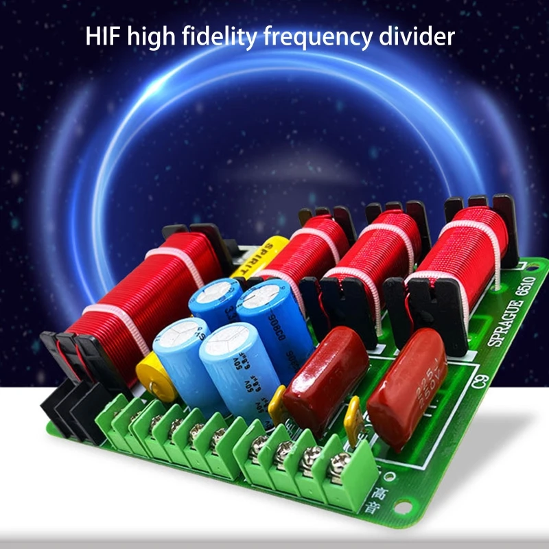 

Sprague6510 Frequency Divider 250W KTV Stage Updated Speaker Divider Board Speaker Shocking Sound Quality Divider