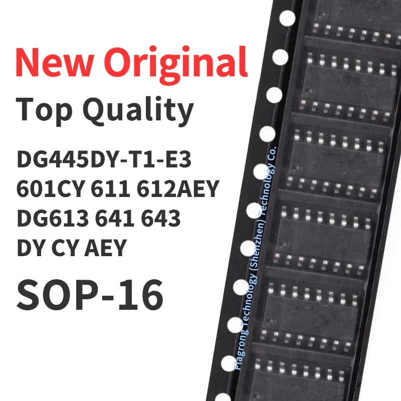 10 PCS DG445DY-T1-E3 DG 601CY 611 612AEY 613 641 643 DY CY AEY SMD SOP16 Chip IC New Original