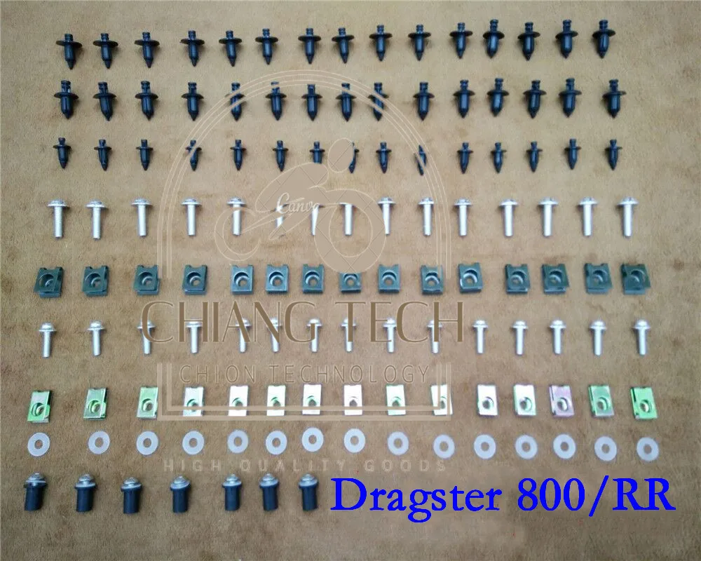

Fairing Bodywork Kit Bolts Screws For Fit For MV Agusta Dragster 800/RR 2014-2016