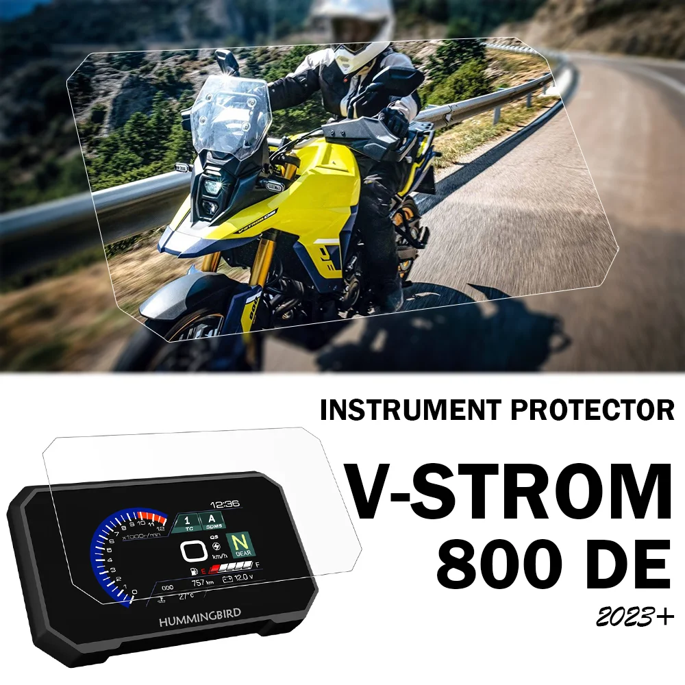 

2023 V-STROM 800DE Vstrom 800 DE Accessories For Suzuki VV STROM 800DE Dashboard Screen Protector Film Instrument Protective