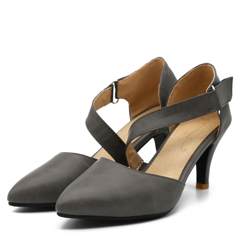 

Женские туфли-лодочки на высоком каблуке, шелковые свадебные туфли с острым носком, женская обувь с ремешком с пряжкой, 2023