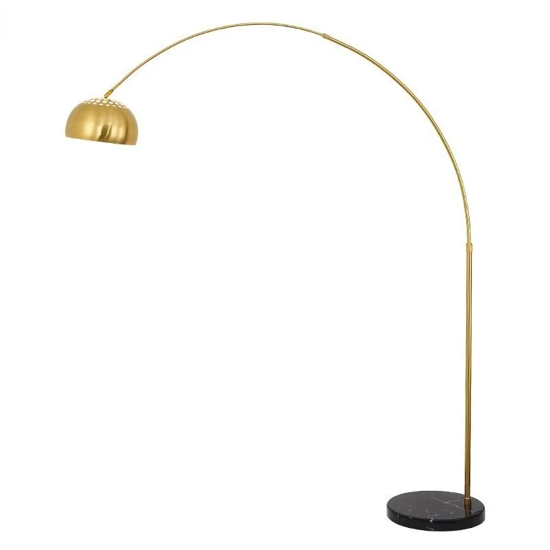 

Nordic Modern Fishing Floor Lamp for Living Room Led E27 Marble Base Gold Iron Art Sofa Study Reading Lamp Home Decoration