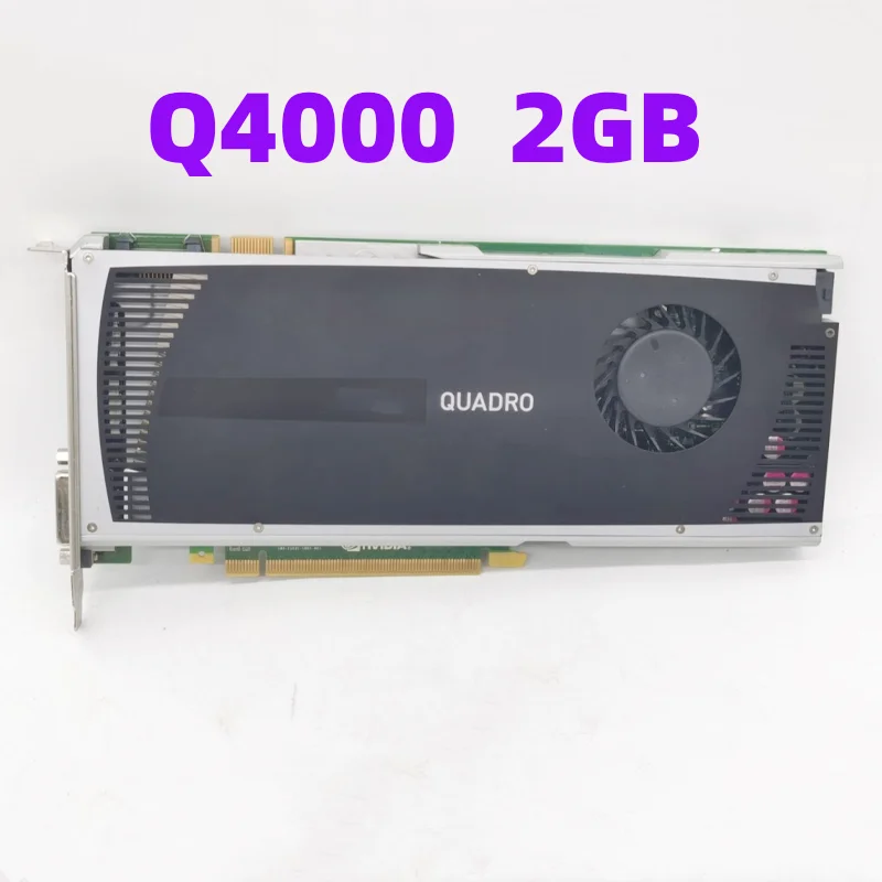 Видеокарта Quadro Q4000, 2 Гб, профессиональный графический дизайн, 3D моделирование, рендерирование CAD/PS, чертеж 4K