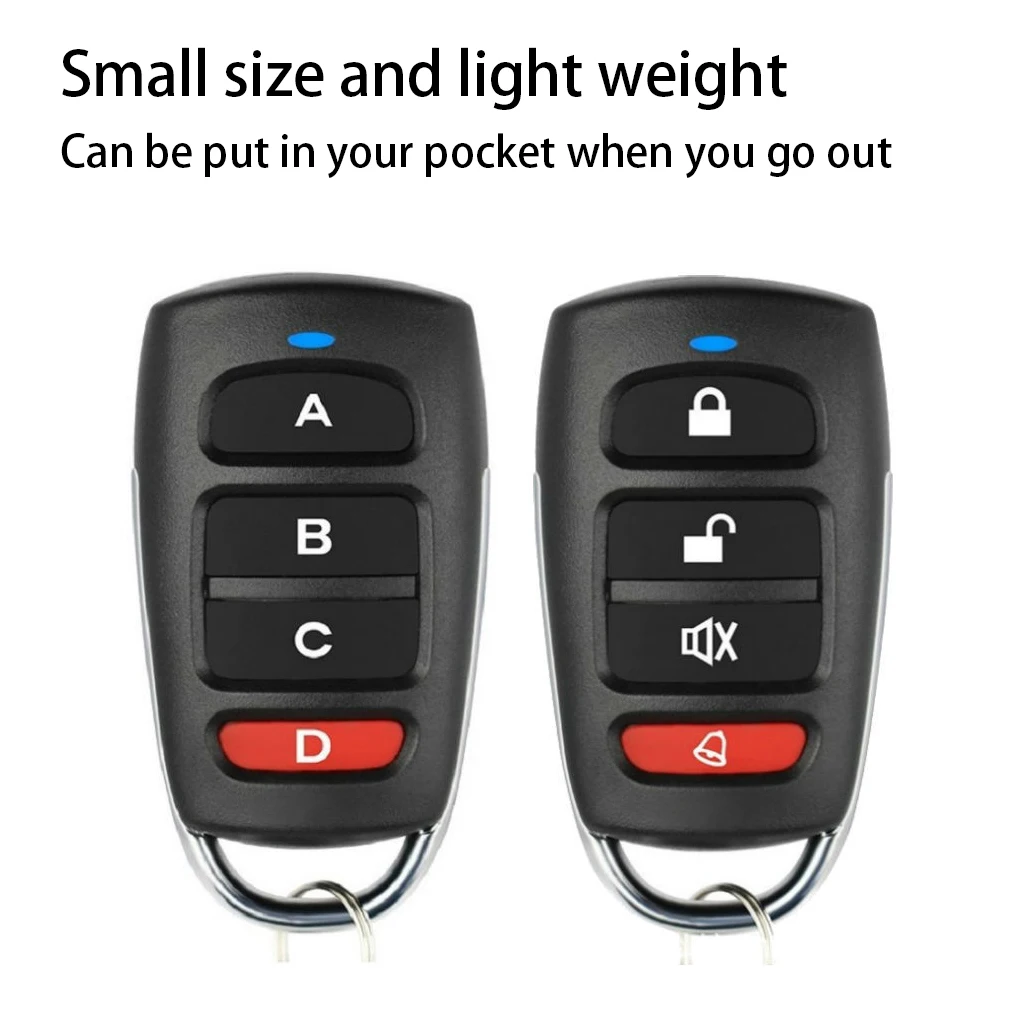 

Wireless Remote Control Keypad Alerts Multi-purpose Keys Accessory Type 2