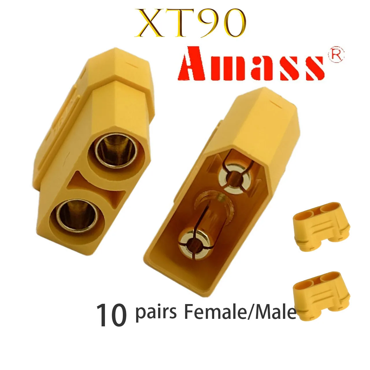 Радиоуправляемые детали Amass XT90 композитный материал