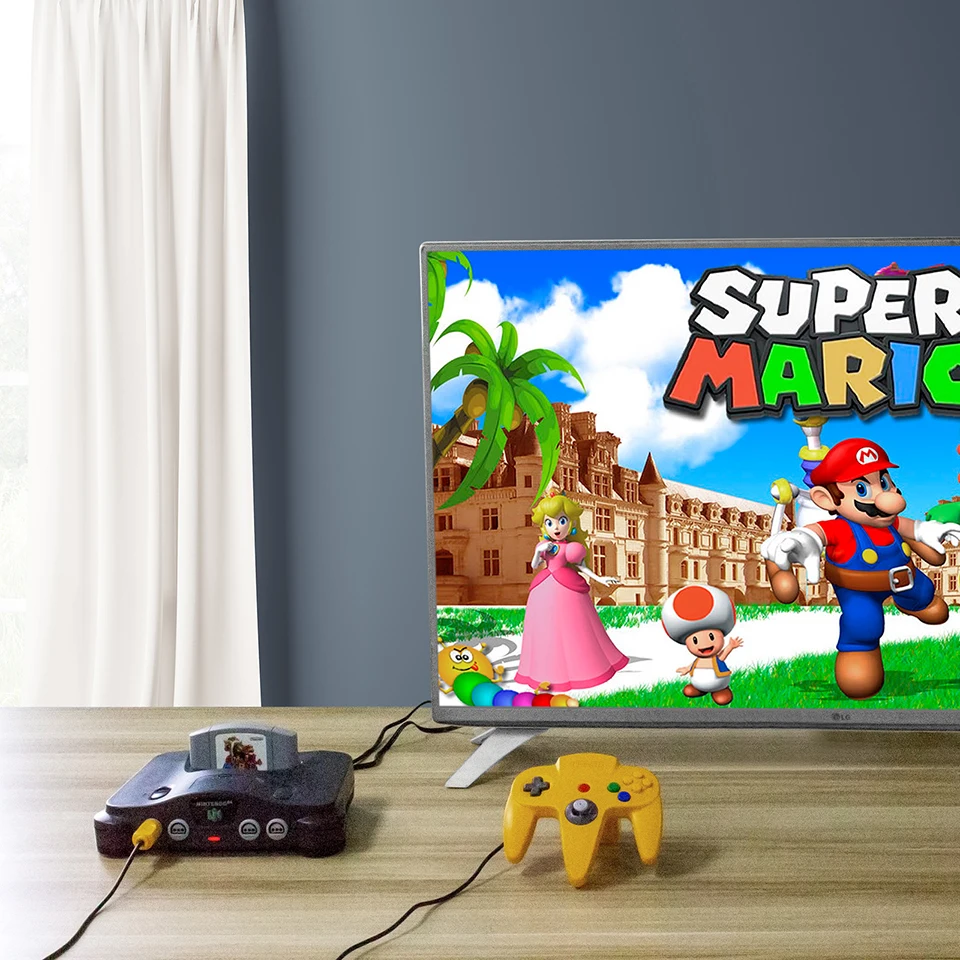 Игровой адаптер N64-HDMI для Nintendo N64 / SNES Plug And Play 1080P