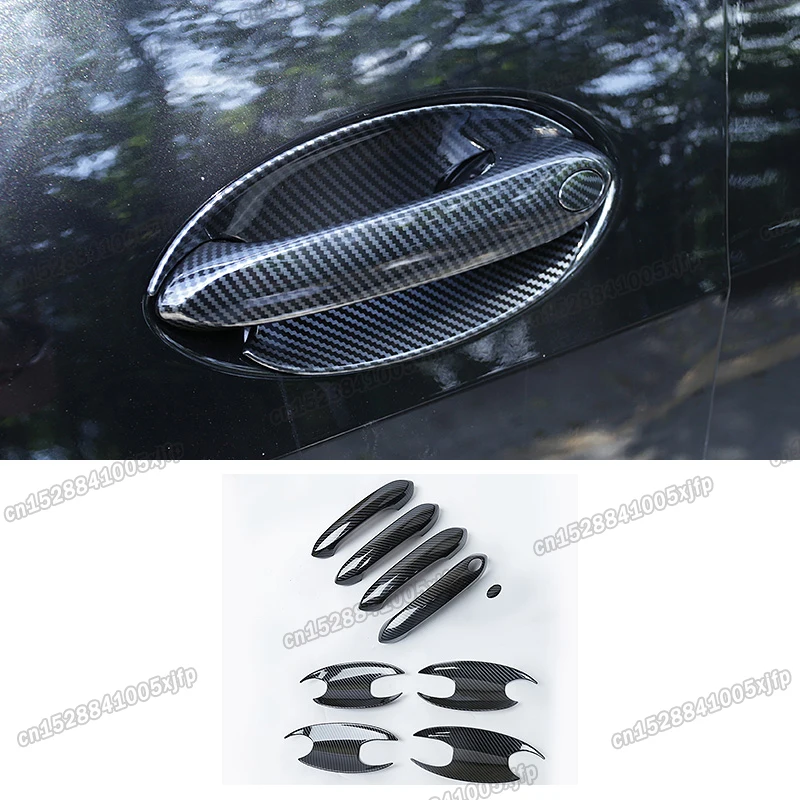 

carbon fiber car door bowl handle trims for bmw X5 X6 X7 m sport accessories 2019 2020 2021 2022 accessories G05 G06 G07