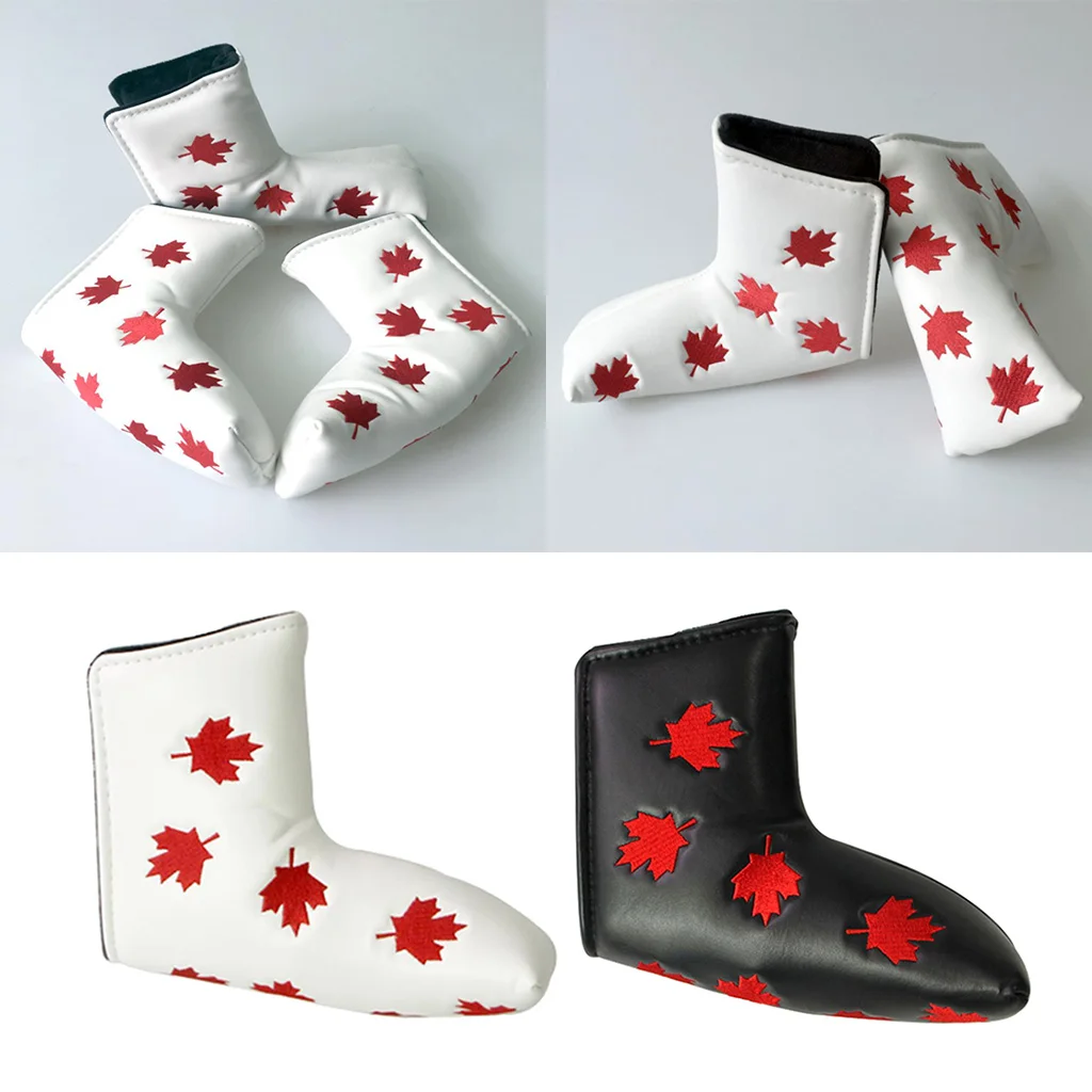 Чехол для гольфа клюшка с лезвием головной убор роскошная искусственная кожа