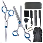 10 комплектов Парикмахерские ножницы плоские ножницы для филировки зубов для парикмахерской Набор домашних инструментов для ухода за волосами