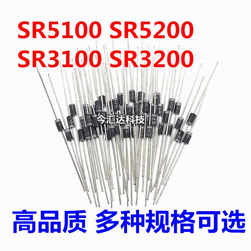 

20pcs original new 20pcs original new SR5200 SR5100 SR560 SR540 SR3200 SR3100MIC Schottky diode 5A200V