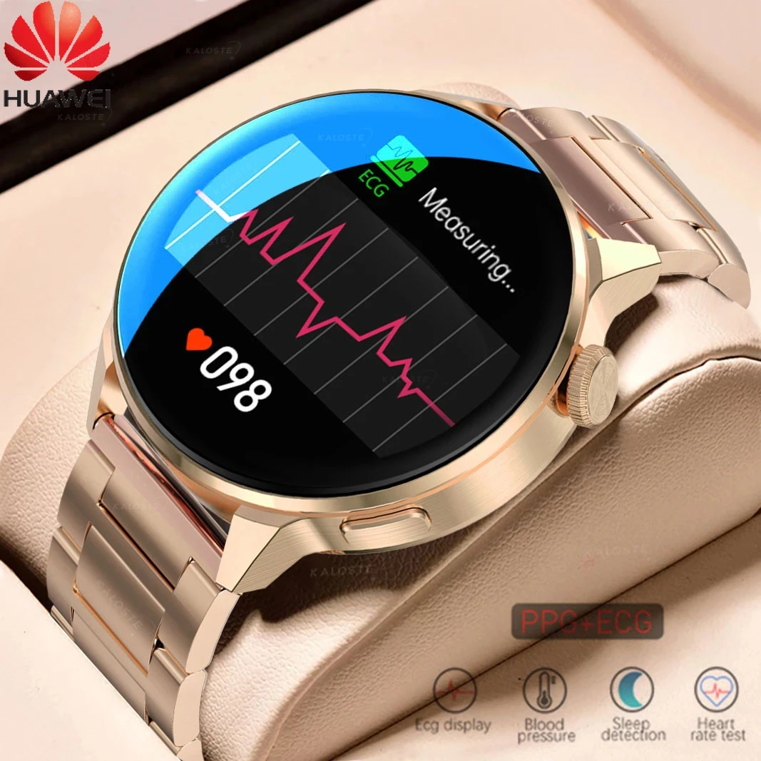 

Huawei NFC Smart Watch Men ECG+PPG Heart Rate Women Smart Watch BT Call GPS Movement Track Sports Smartwatches Android IOS