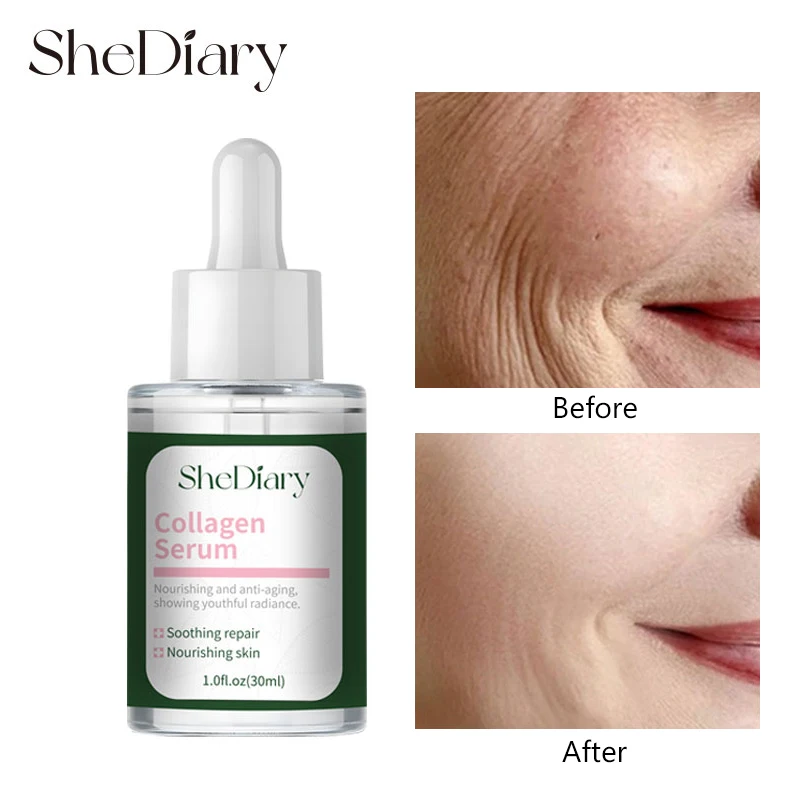 

30ml Collagen Face Serum Repairing Moisturizing Nourishing Essence Anti-aging Skin Facial Serum Face Skin Care Beauty for Women