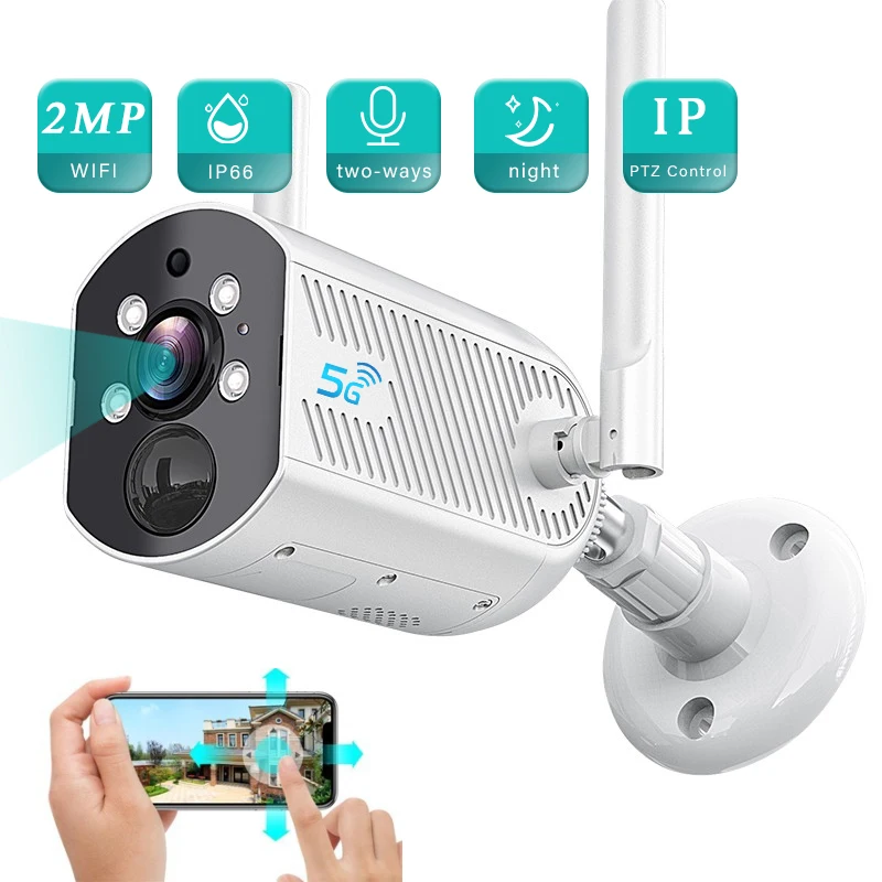 

Умная камера видеонаблюдения HD 1080P с Wi-Fi и автоматическим отслеживанием