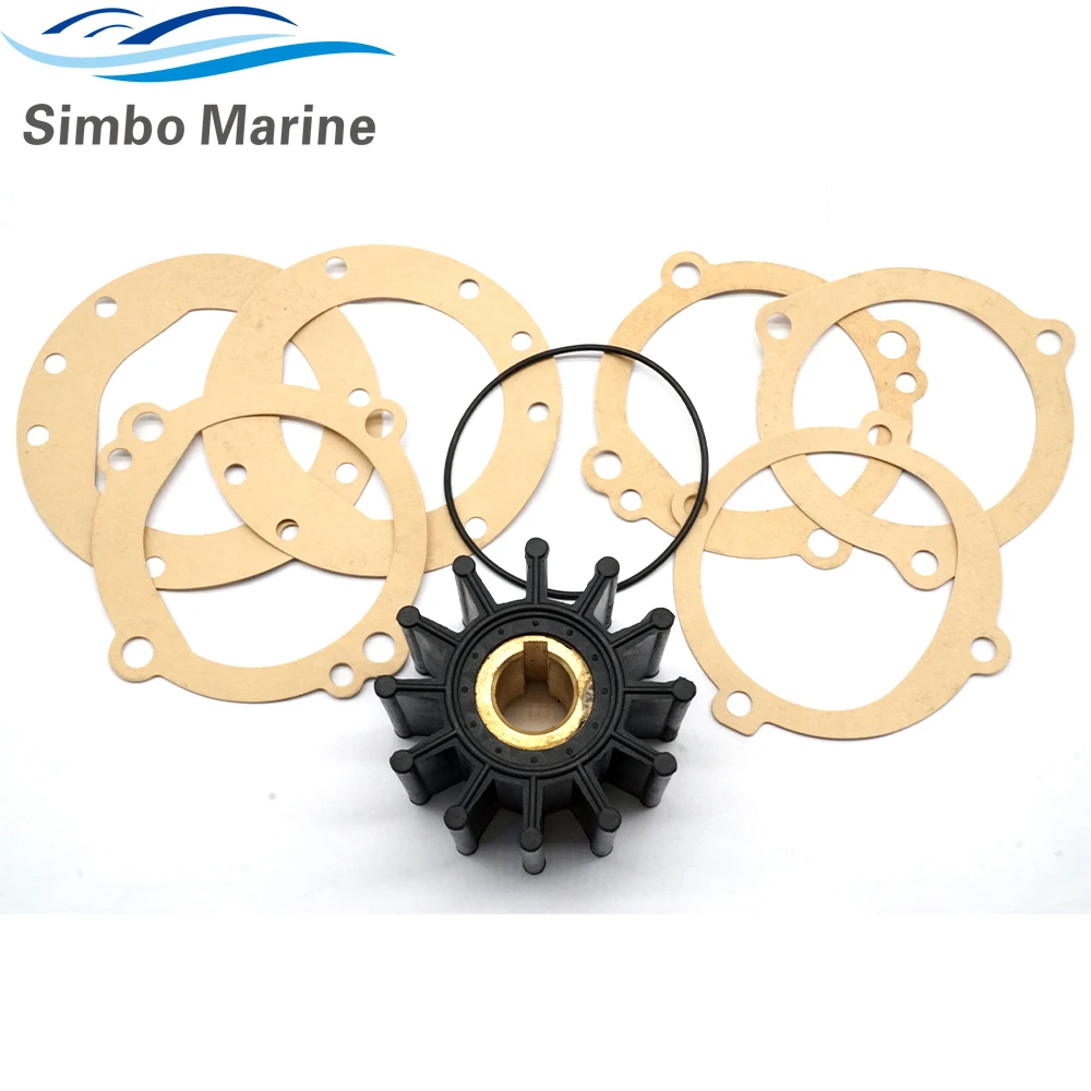 Замените комплект гибкой крыльчатки водяного насоса Johnson 09-702B 09-702B-1 Ancor 50020 Onan 132-0349