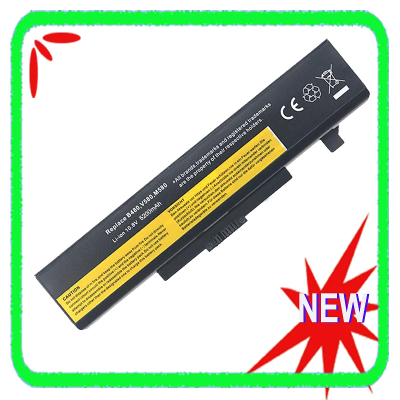 6-элементный аккумулятор для ноутбука Lenovo IdeaPad B480 B485 B580 B585 B490 B495 B590 B595 V380 V480 V485 V580