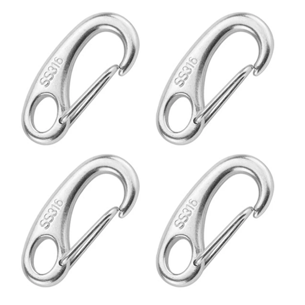 

4 шт., пружинный карабин