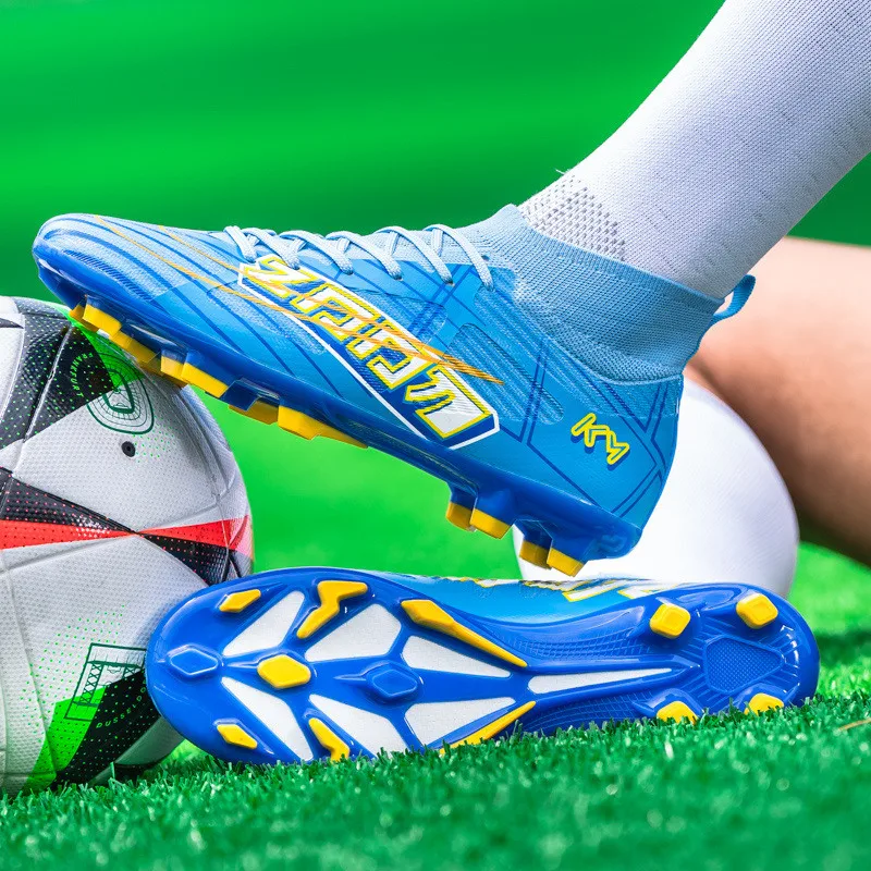 Оригинальная профессиональная обувь для футбола мужские модные оранжевые носки