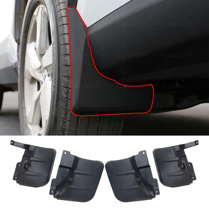 

Брызговики для автомобильных шин Mitsubishi Triton L200 Forte 2018-2019, защита от брызг