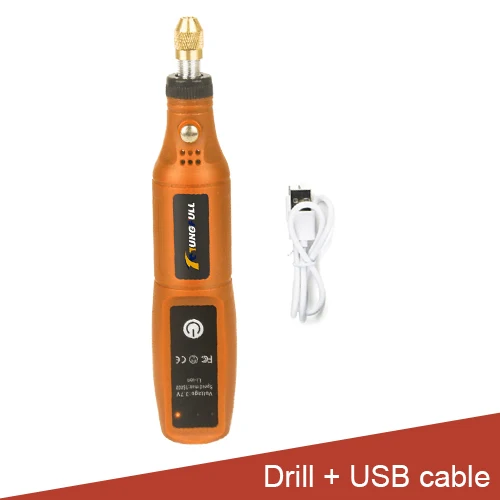 

Беспроводная мини-дрель Graver 16000 Об/мин USB