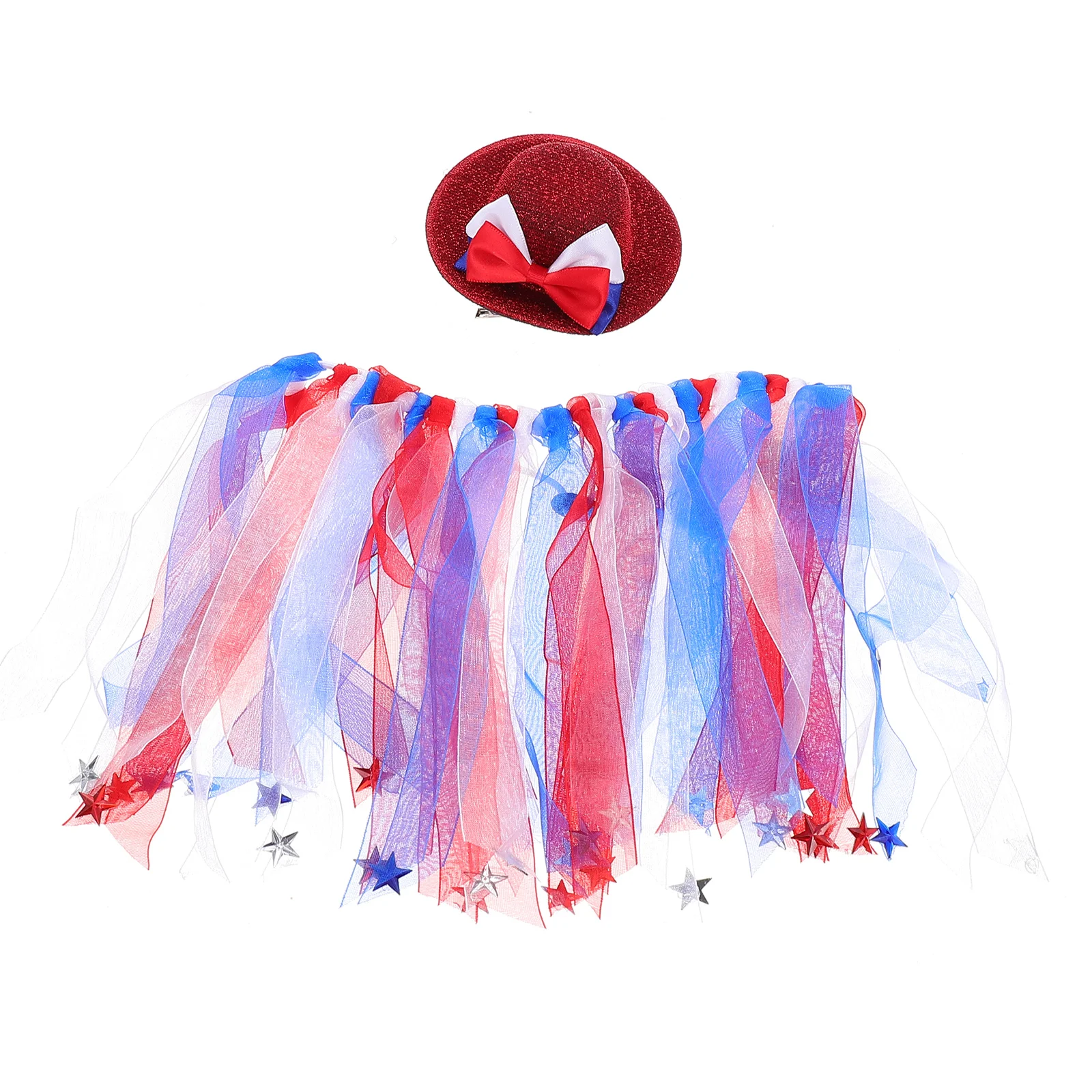 

Dog Day Pet Independence Collar July Patriotic Bandana Tutu Party Flag Accessories Puppy 4Th Costume Usa American Collars