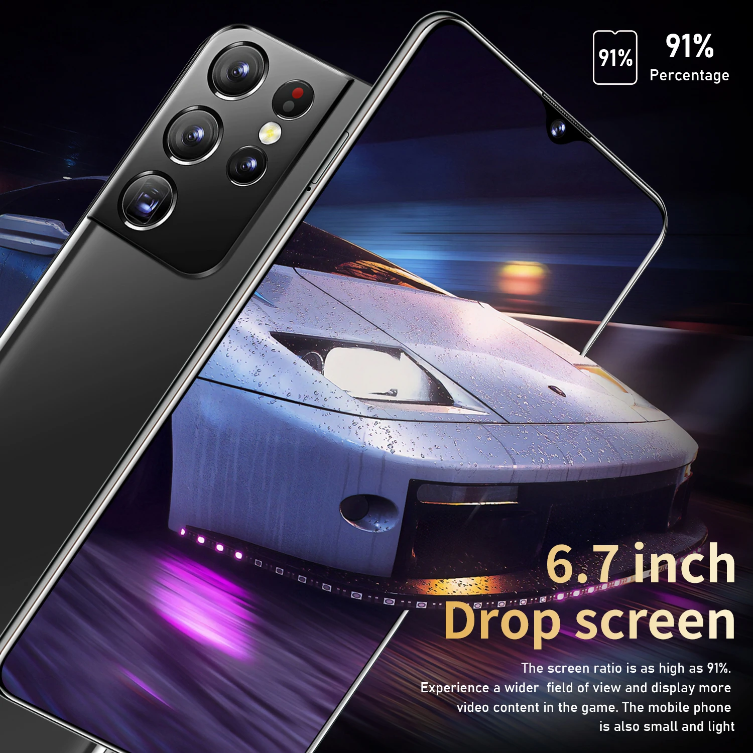 global version s21ultra 6 7 inch smartphone 12gb ram 512gb rom cellphone unlocked dual sim mobile phone celular huawei iphone free global shipping