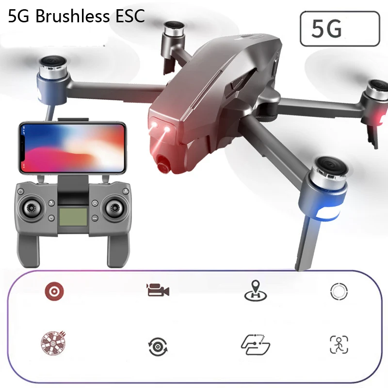 

2022 New 6K HD Camera Brushless Motor High Quality Drone GPS Folding Men's Professional Photography Remote Control Quadcopter