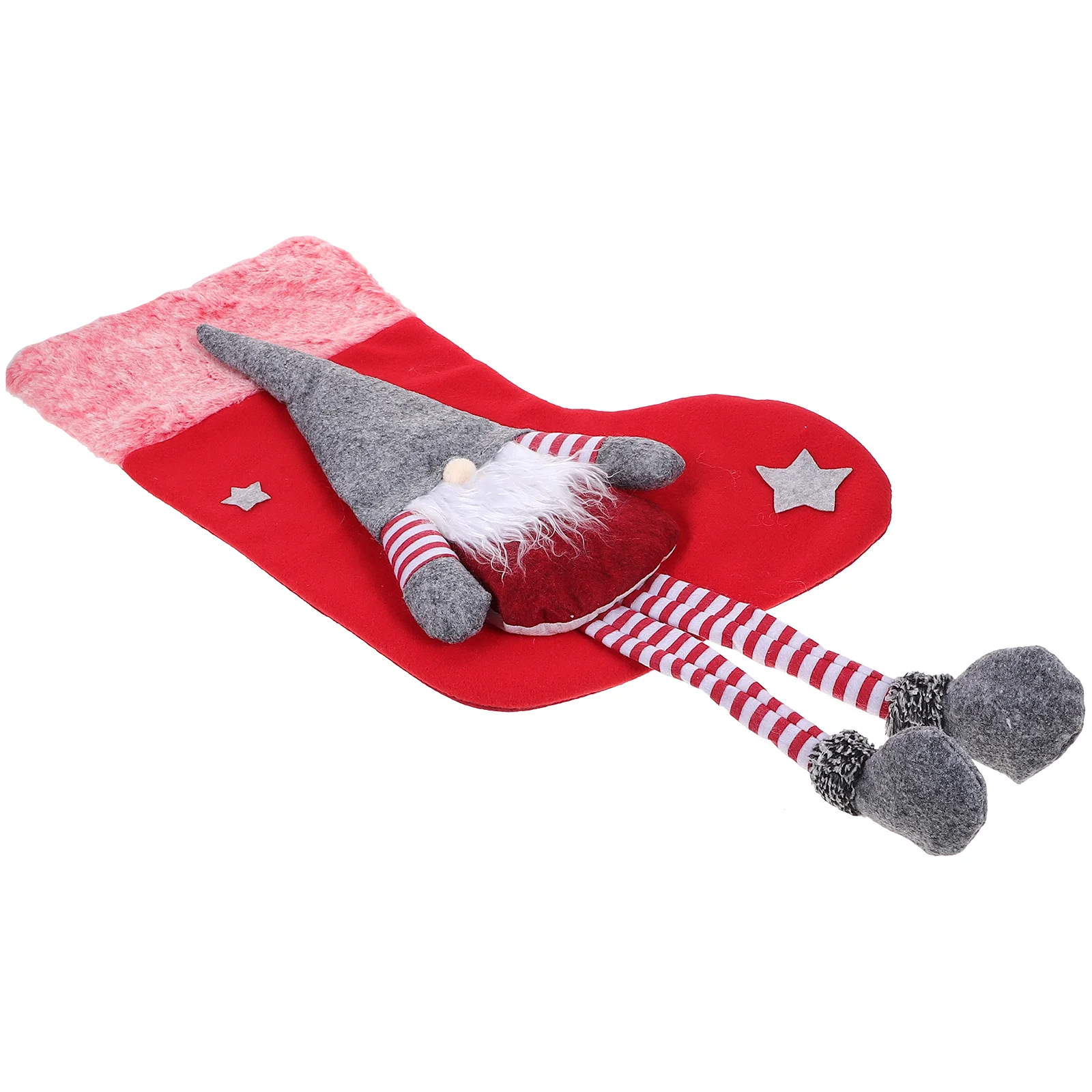 

Christmas Stocking Fireplace Sock Christmas Tree Hanging Decoration Candy Gift Bag