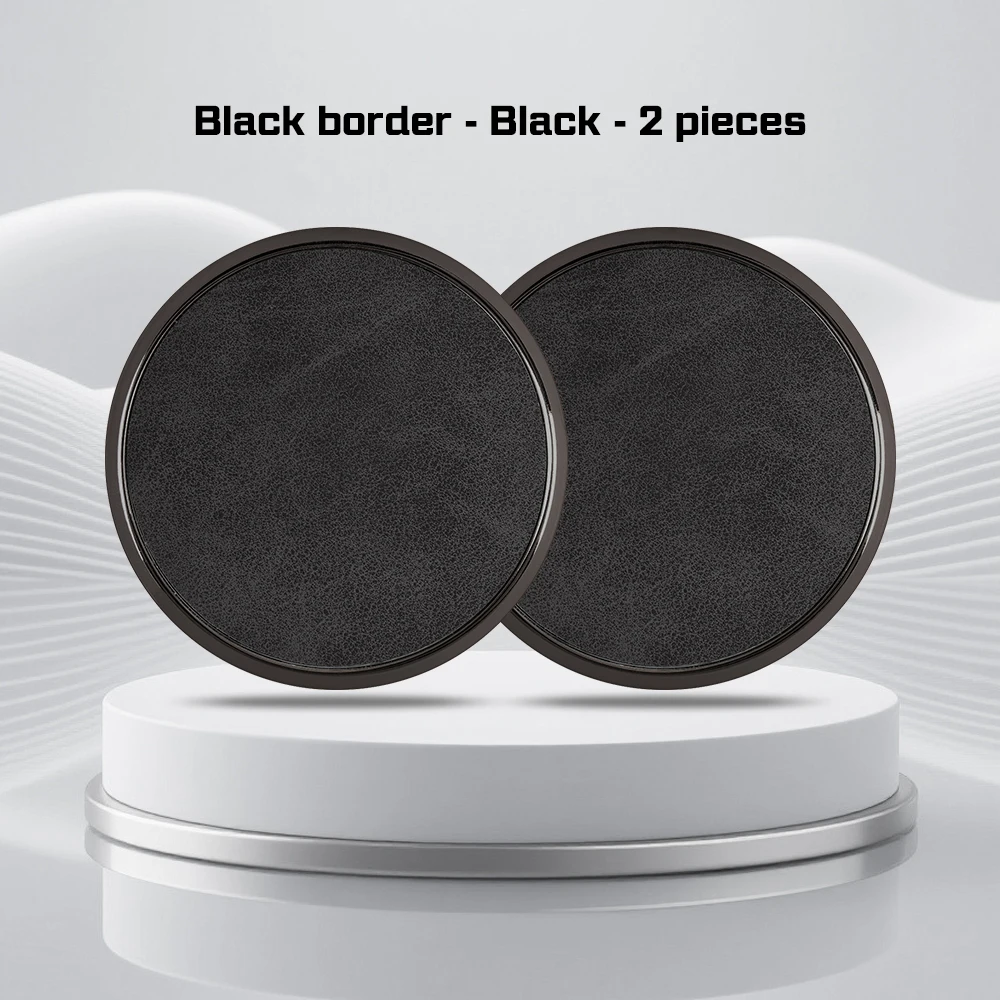 

Для Porsche Panamera, Macan, 718, Taycan, 911, Cayman, Boxster, 9ya, 971: Кожаные подставки-коврики для подстаканников, противоскользящие коврики из сплава