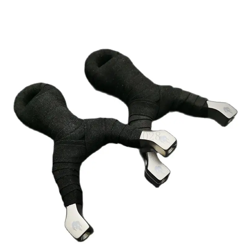 Металлическая охотничья Рогатка простая Спортивная для стрельбы с резиновой