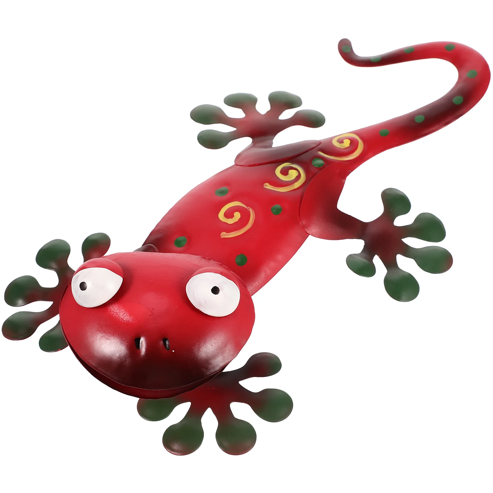 

Metal Wall Sculpture Gecko Figure Toy Metal Animal Wall Decor Vintage Decor